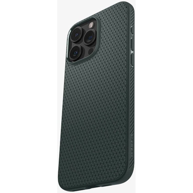 Чохол Spigen для Apple iPhone 15 Pro Liquid Air, Abyss Green