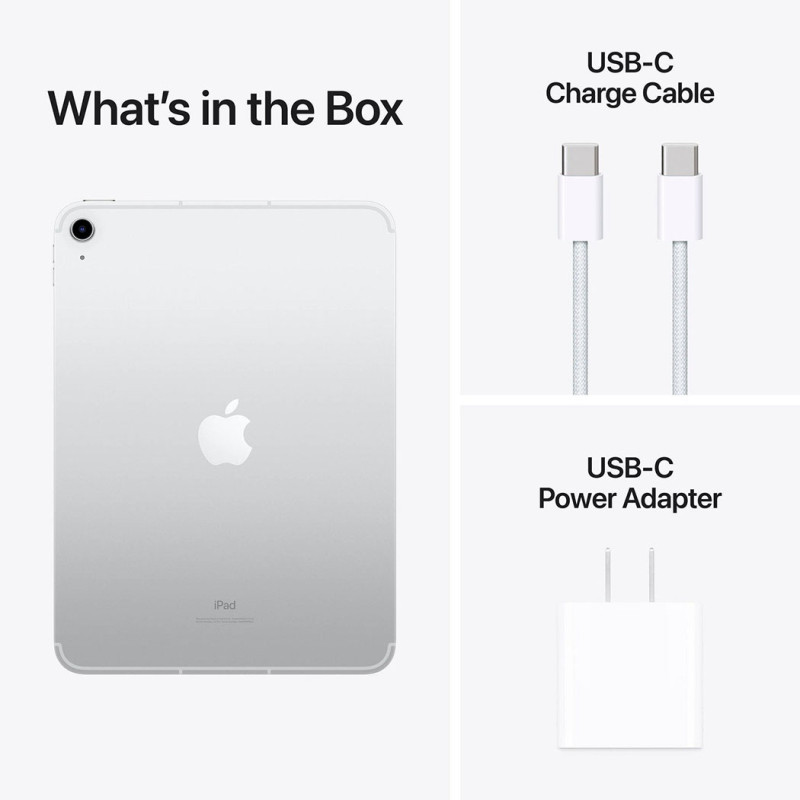 Планшет Apple iPad 10.9" Wi-Fi + Cellular 64Gb Silver