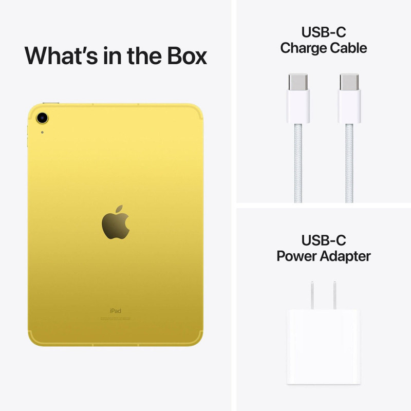 Планшет Apple iPad 10.9" Wi-Fi + Cellular 64Gb Yellow