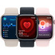 Смартгодинник Apple Watch Series 9 GPS 45mm Midnight Aluminium Case with Midnight Sport Band – M/L